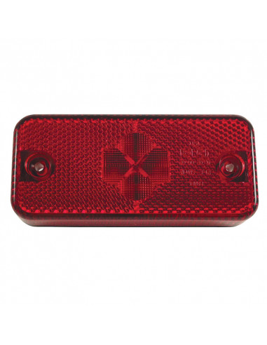 Piloto Lateral LED rojo c/conector