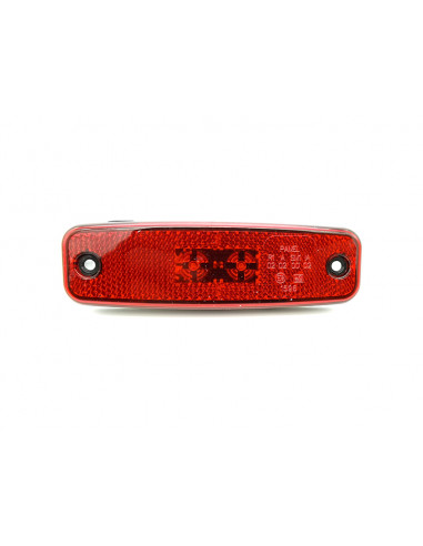 Piloto Lateral LED rojo c/cable